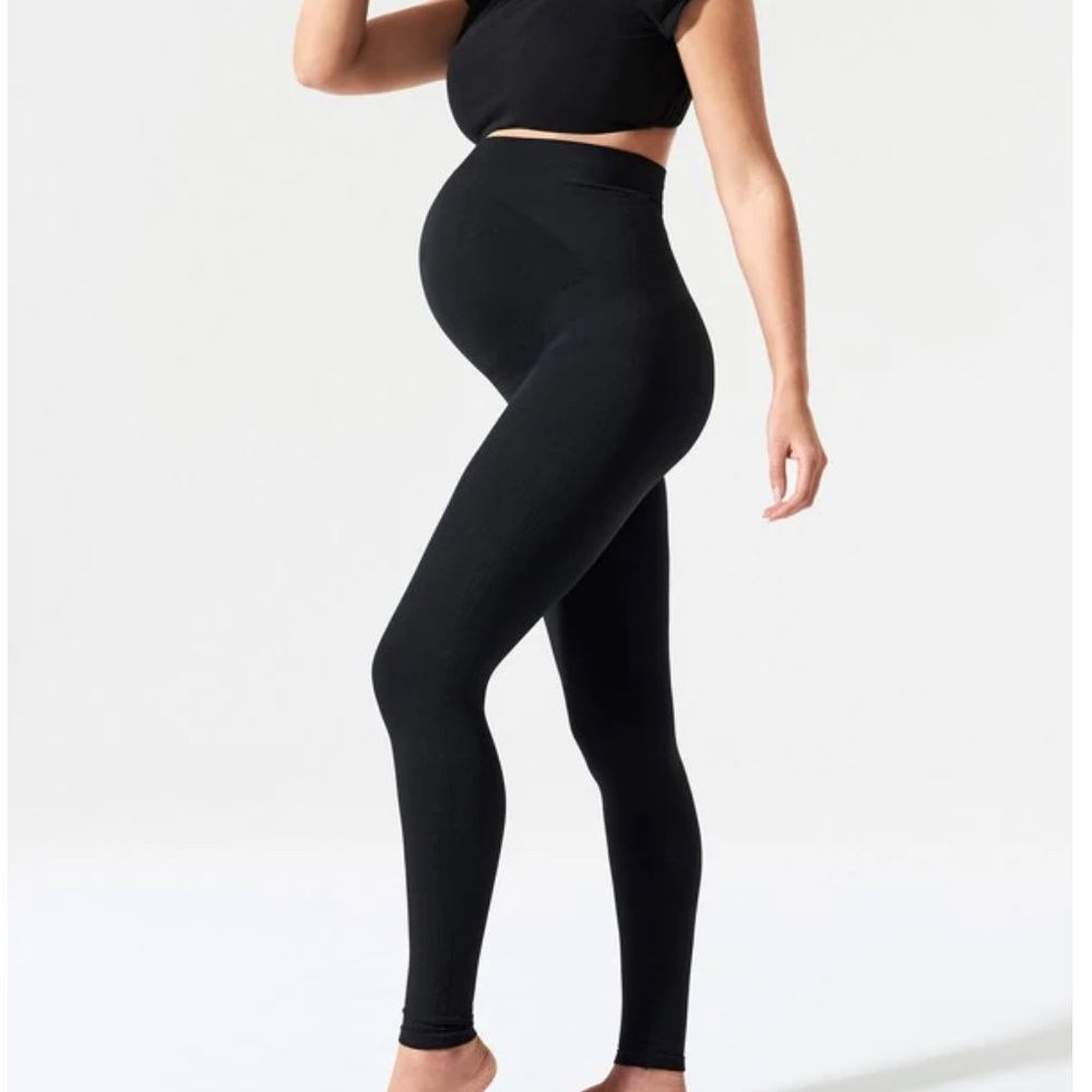 BLANQI EVERYDAY MATERNITY BELLY SUPPORT LEGGINGS, L